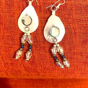 Handmade by Native woman artist earrings